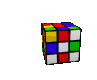 animated rubik's cube